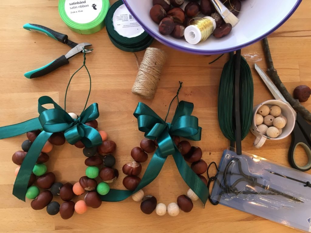 DIY Kastanienkranz, GoWithTheFlo17