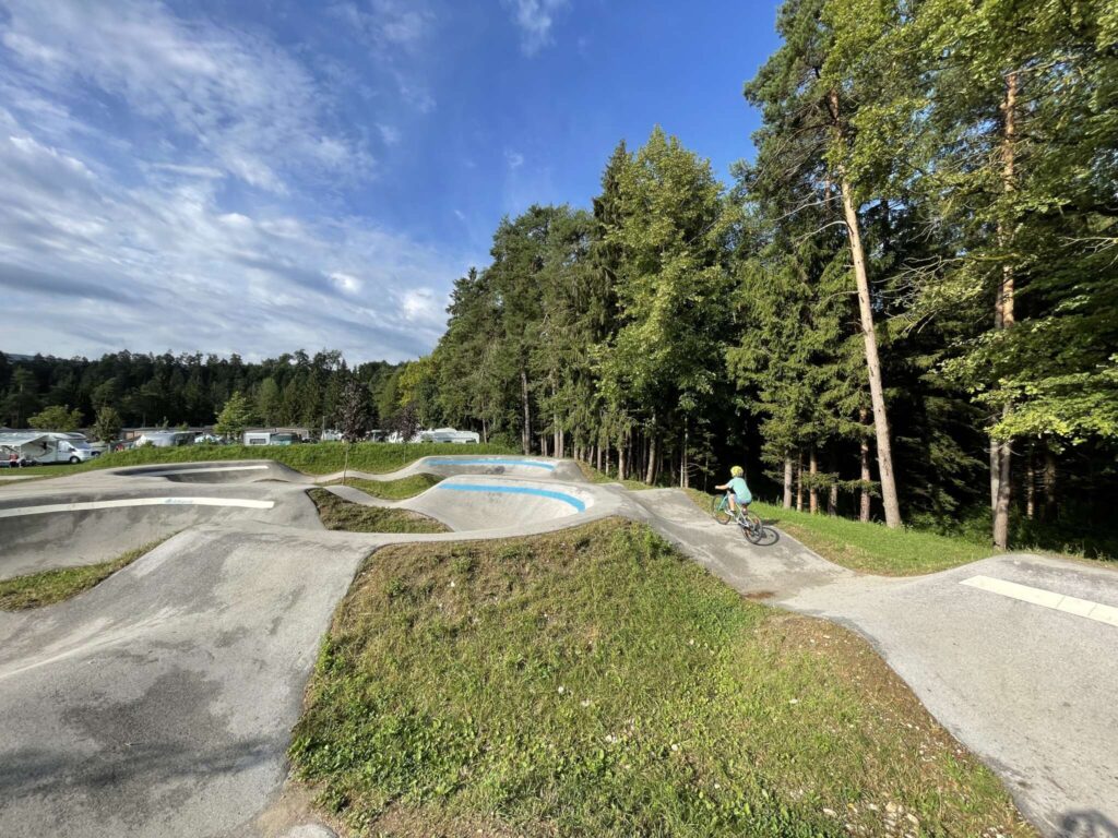 Pump Track Rivercamping Bled